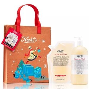 Kiehl's Crème de Corps Lite Refill and Bag